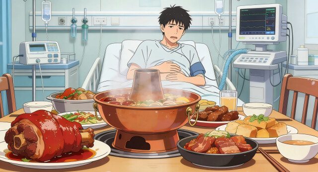 红烧肘子让小伙住进ICU？长沙这家医院连续收治多例类似患者，医生提醒→